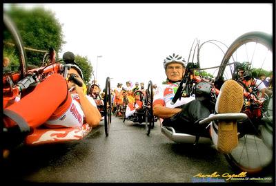 facce da maratona, in partenza
