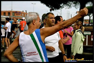 facce da maratona, in partenza