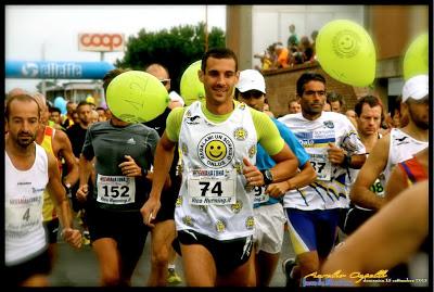 facce da maratona, in partenza