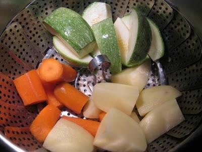 Torta con cous cous e verdure