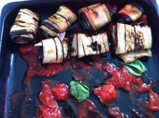 Involtini di melanzane