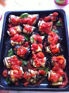 Involtini di melanzane