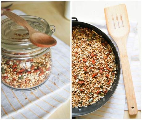 Homemade granola