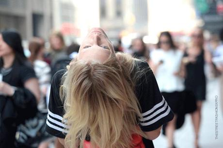 In the Street...All Crazy for Hanne Gaby #3, New York FW