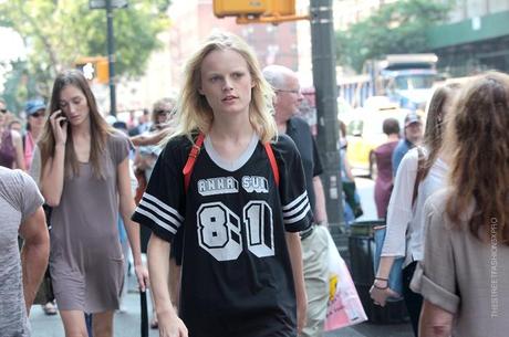 In the Street...All Crazy for Hanne Gaby #3, New York FW