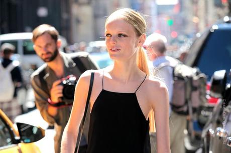 In the Street...All Crazy for Hanne Gaby #3, New York FW