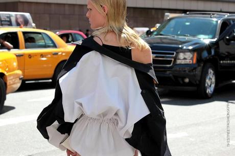 In the Street...All Crazy for Hanne Gaby #3, New York FW