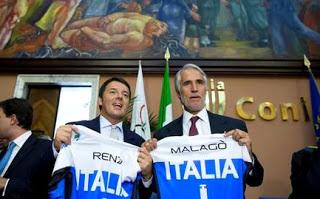 Renzi, mondiali rappresentano la realizzazione di un sogno