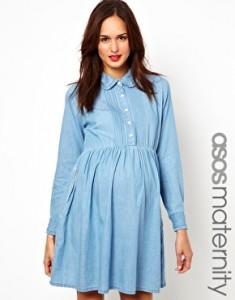 ASOS denim maternity