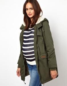 ASOS parka maternity