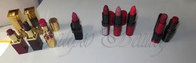 Lipstick Collection Different Brand
