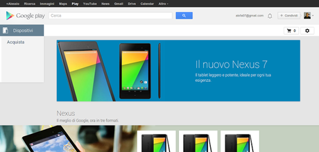 Google Play Store Devices arriva in Italia