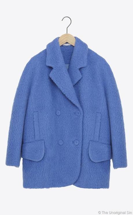 cappotto carven, carven coat, pale blue coat, carven coat 2014, fashion coat 2014