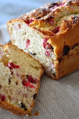 PLUMCAKE ai FRUTTI ROSSI e CIOCCOLATO