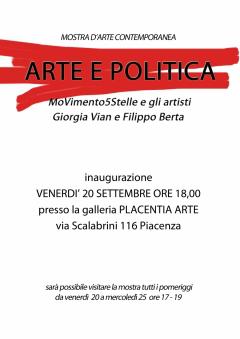 Movimento 5 Stelle, Giorgia Vian e Filippo Berta, galleria Placentia Arte - Omaggio a Joseph Beuys