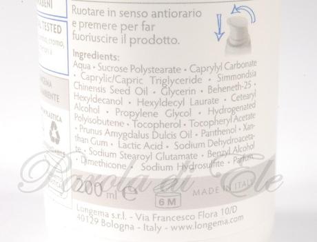 LONGE': Detergente viso&corpo;, Crema viso&corpo;, Pannetti struccanti e Panno detergente