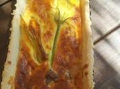 Quiche fiori zucchine