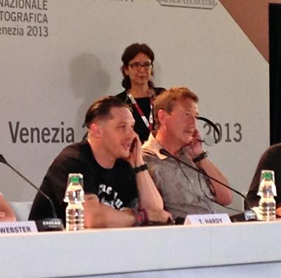 Venezia 2013, Tom Hardy presenta Locke dove interpreta un eroe quotidiano: «Mi piace questo personaggio umile e sobrio»