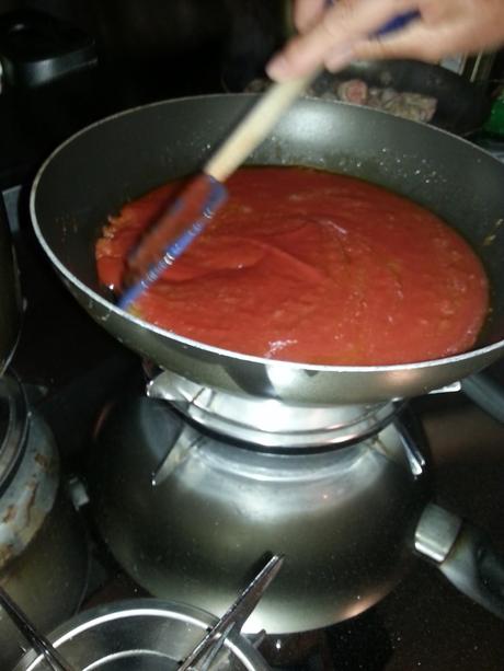 spaghetti con le polpette
