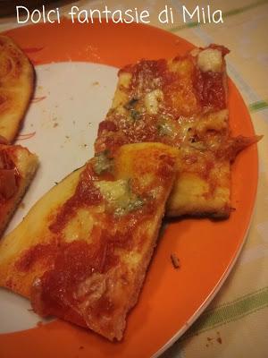 Pizza al gorgonzola