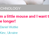 Questo topolino vuole vivere piu' lungo possibile!