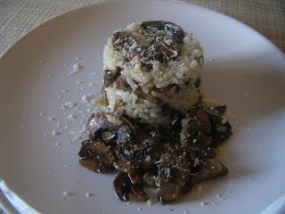 Risotto ai funghi champignon