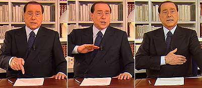 Videomessaggio Berlusconi, sulla Rai spezzoni, versione integrale solo su Mediaset e SkyTg24. E Mentana...