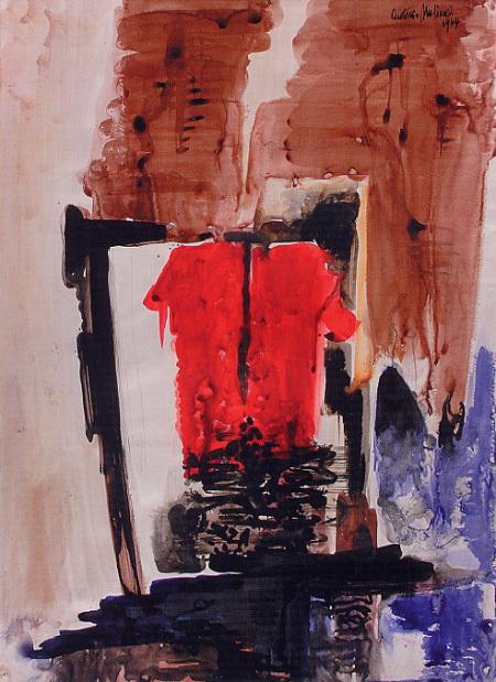 Antonio Molinari, 1964, acqurello cm69x50
