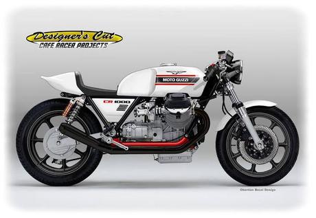 Cafè Racer Concepts - Moto Guzzi CR 1000 by Oberdan Bezzi