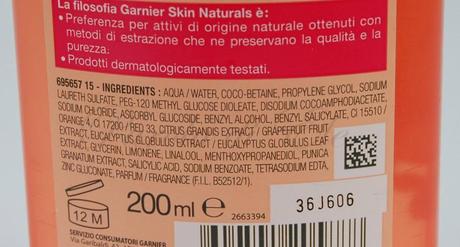 GARNIER: Pure Active Fruit Energy - Gel Purificante Energizzante