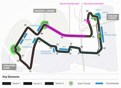 Formula 1: tutto il weekend del GP di Singapore in diretta e in esclusiva free sulle Reti Rai (anche in HD)