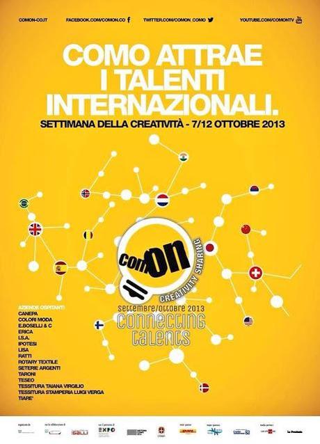 EVENTI | comON. La settimana della Creatività