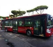 Roma via Ostiense Scontro tra autobus 