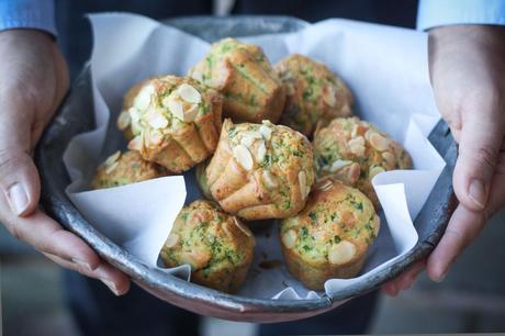 muffins rucola e parmigiano 940x626 Muffins salati rucola e parmigiano