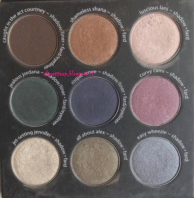 Shady Lady palette .