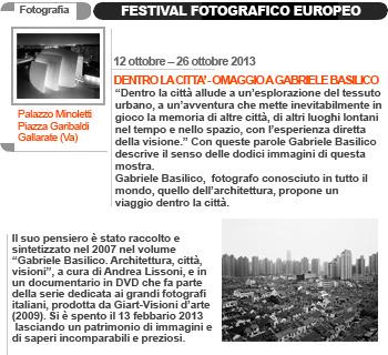 Festival Fotografico Europeo - Gabriele Basilico