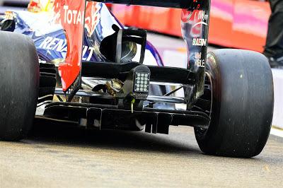 Gp Singapore: la Red Bull collauda il diffusore introdotto a Silverstone
