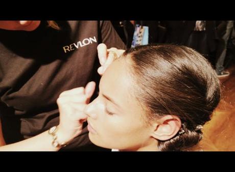 backstage revlon fashion week milano sfilata scognamiglio pe2014