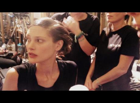 backstage revlon fashion week milano sfilata scognamiglio pe2014