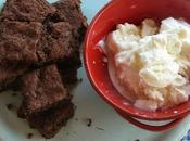 brownies caffè gelato alla ricotta