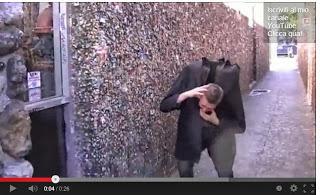 Video: starnutisce e gli cade la testa