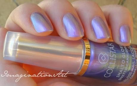 Collistar n°632 Ametista Camaleonte swatch swatches nail polish lacquer smalto