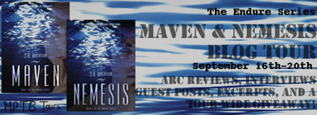 Blog Tour Maven & Nemesi by S.A. Huchton