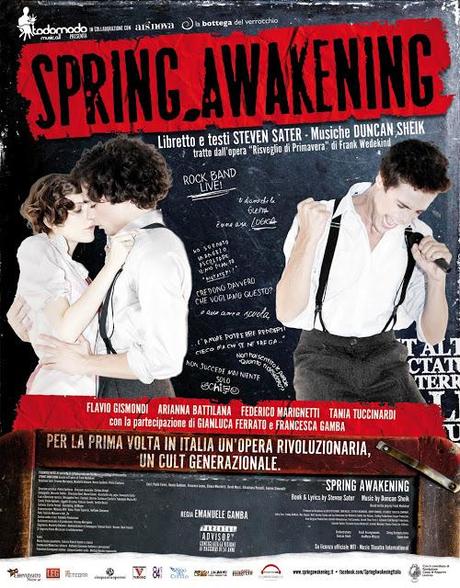 Chi va con lo Zoppo... non perde il rock musical 'Spring Awakening', finalmente in Italia!