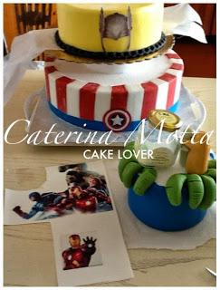 Benritrovati!!! The Avengers Cake