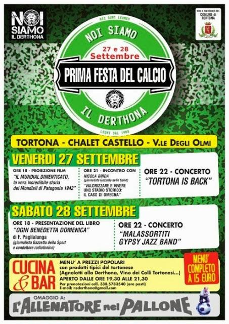 Noi Siamo il Derthona, Prima Festa del Calcio