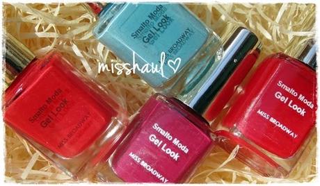 {Recensione} SMALTI GEL LOOK  - Miss Broadway