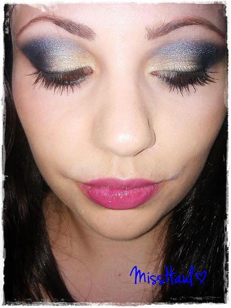 {MakeUpLook} Blu & oro