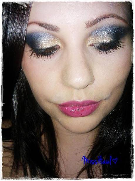 {MakeUpLook} Blu & oro