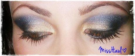 {MakeUpLook} Blu & oro